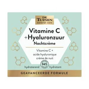 Vitamine C + Acide Hyaluronique Crème de nuit