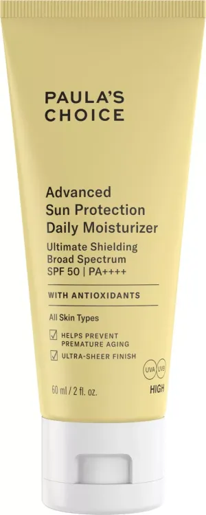 Advanced Sun Protection Daily Moisturiser SPF 50 €44