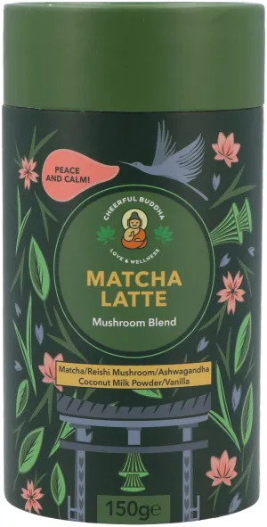 Cheerful Buddha Matcha Latte Reishi & Ashwagandha - 150g