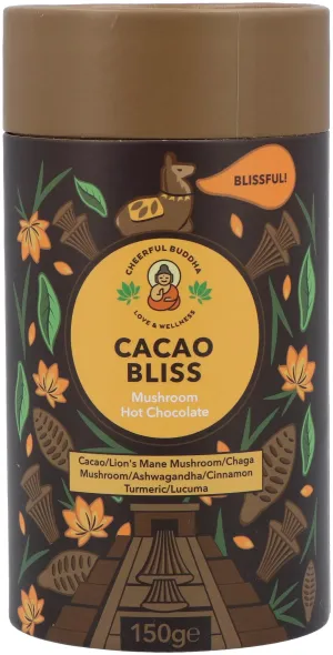 Cheerful Buddha Cacao Bliss Mushroom Hot Chocolate - 150g