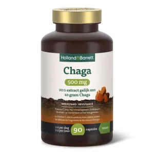 Holland & Barrett Chaga 500mg - 90 calsules
