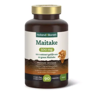 Holland & Barrett Maitake 500mg - 90 calsules