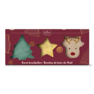 De Tuinen Kerst Bruisballen Giftset - 3 x 80g