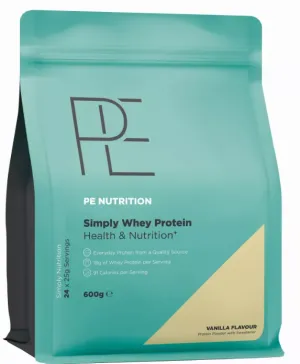 PE Nutrition Simply Whey Protein Vanilla - 600g