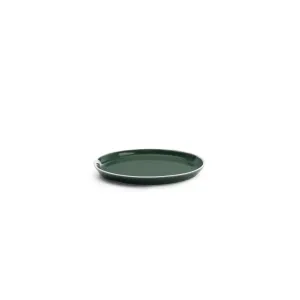 plate small - Kawakawa green