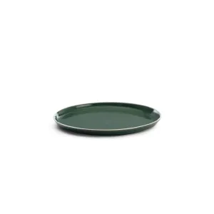 plate large - Kawakawa green