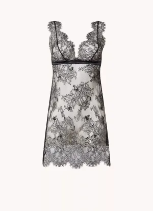 Aubade Histoire D'un Soir slipdress van kant