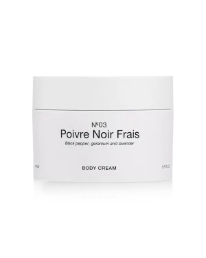 Body Cream 200 ml No.03 Poivre Noir Frais
