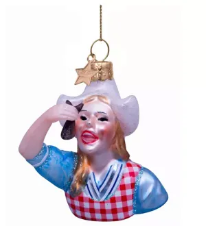 Vondels Haring Meisje kersthanger