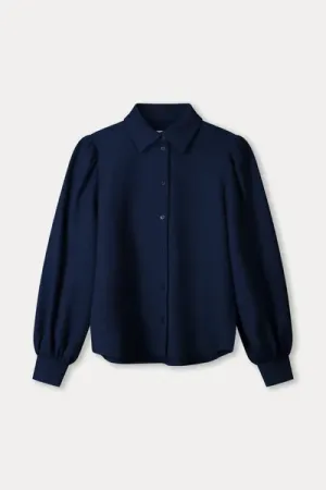 blouse bubble nightfall blue
