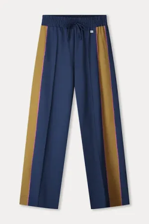 pants colourblock nightfall blue