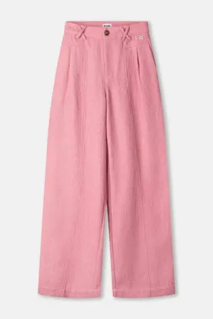 Pants boucle sweet pink