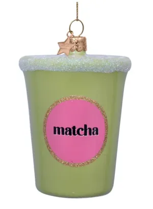 Vondels Latte Matcha kersthanger