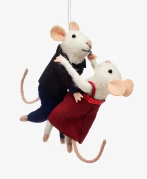 Sass & Belle Dansende muizen kersthanger