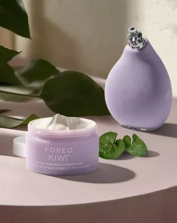Maak kennis met FOREO's KIWI™ Active Pore & Blackhead Mask voor een stralende huid!