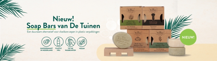 Holland & Barrett presenteert: natuurlijke en duurzame Soap Bars van De Tuinen